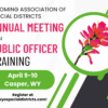 2026 Annual Meeting and Public Officer Training Set